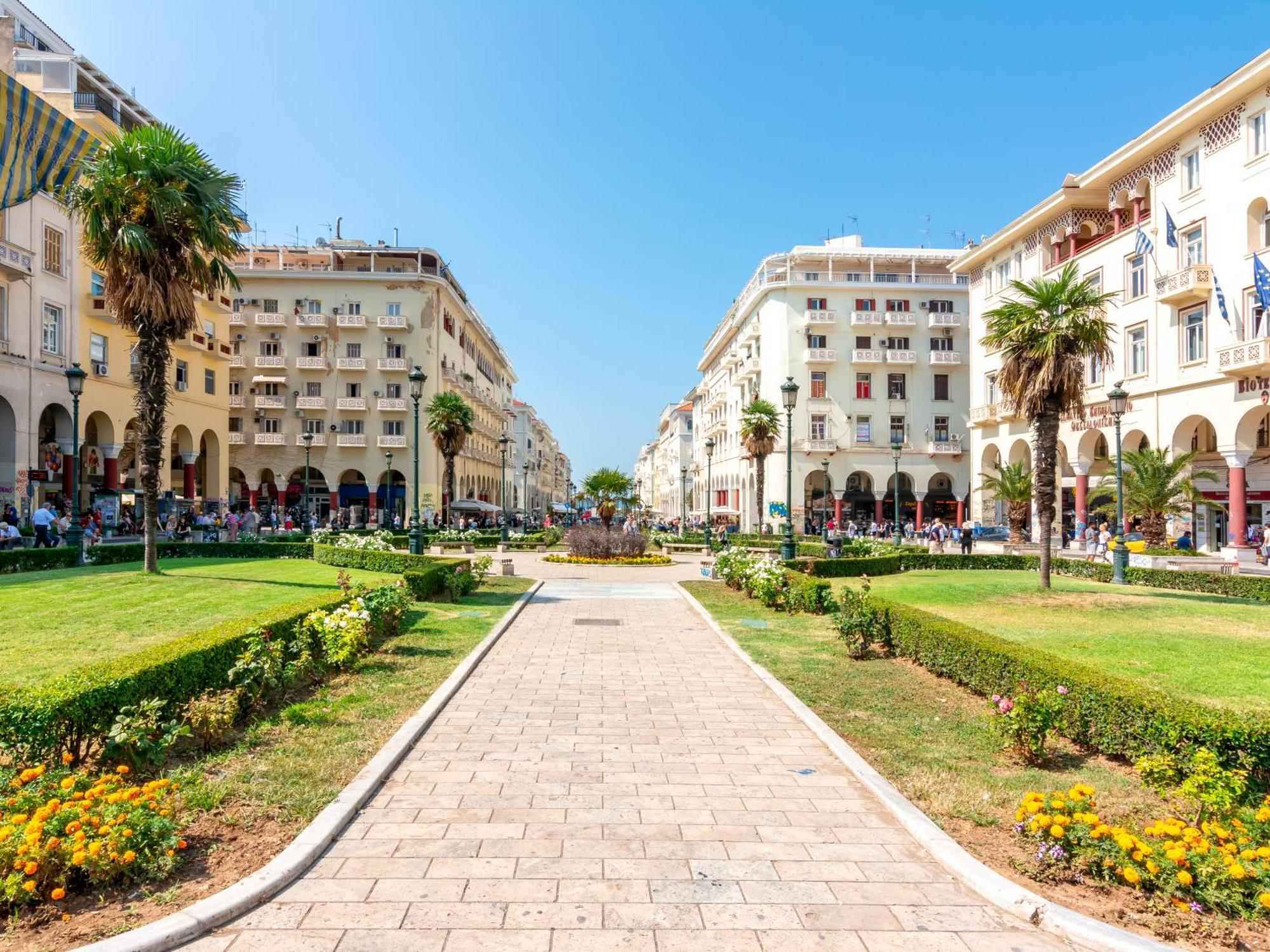 Sanders Tower Centre Tesalonika Bagian luar foto